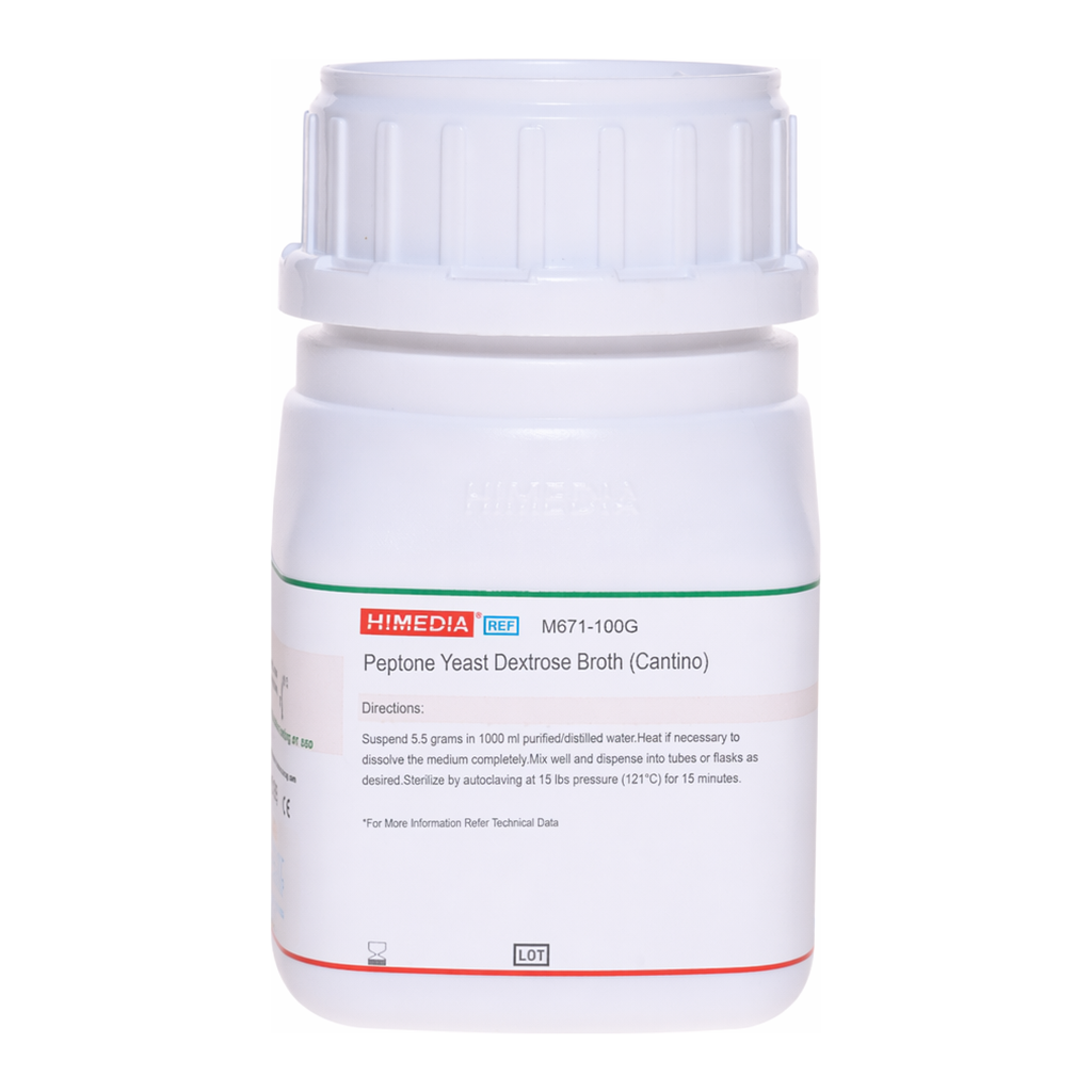 Himedia Peptone Yeast Dextrose Broth (Cantino)