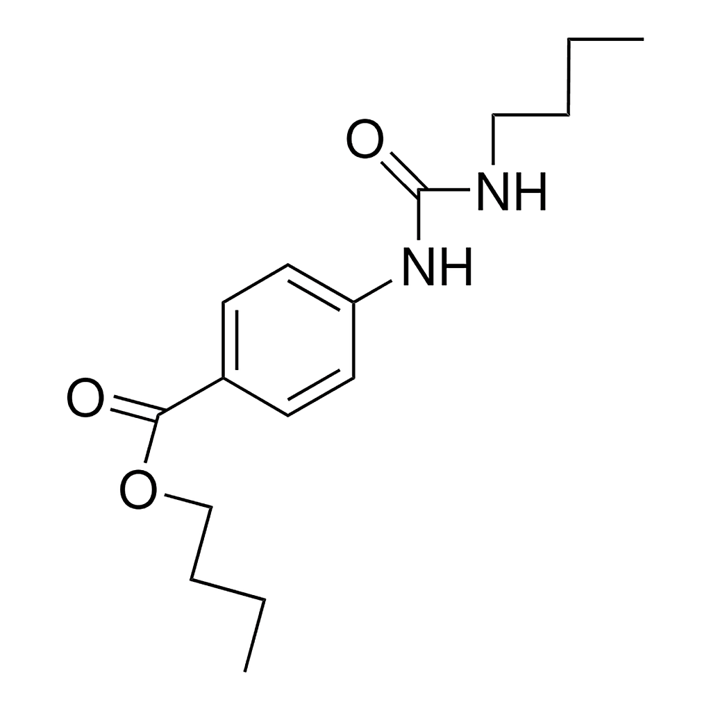 Merck BUTYL 4-(3-BUTYLUREIDO)BENZOAT - 50 MG&
