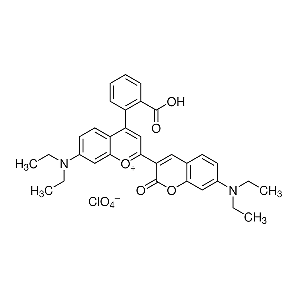Merck 4-(2-Carboxyphenyl)-7-diethylamino-2-(7-diethylamino-2-oxochroman-3-yl)-chromylium perchlorate