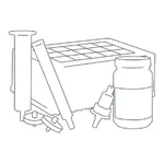 Waters Waters Extraction Manifold,20-position, (complete with rack for 13 x75 mm tubes)