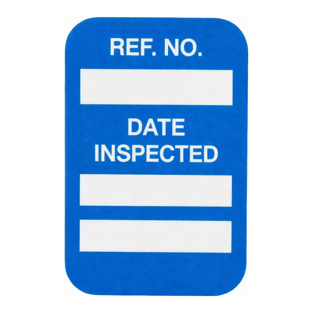 Brady MicroTag Date Inspected Inserts