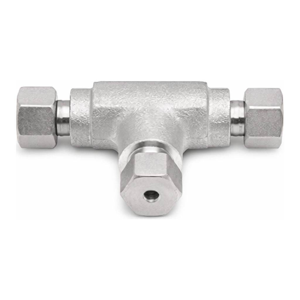 Agilent 1/16inch Tee, 316 SST, Low Dead Volume