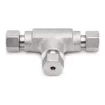Agilent 1/16inch Tee, 316 SST, Low Dead Volume