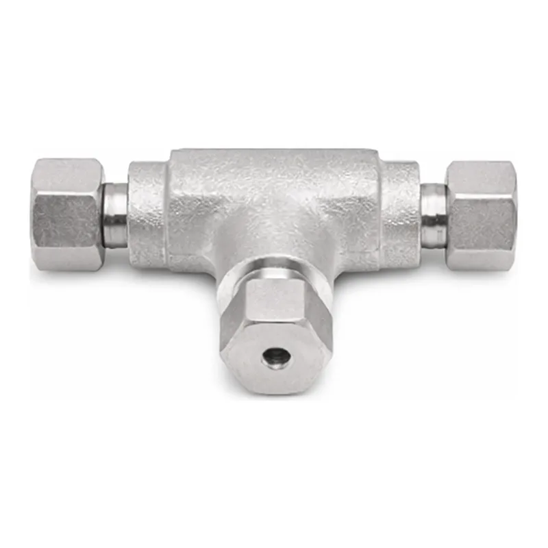 Agilent 1/16inch Tee, 316 SST, Low Dead Volume