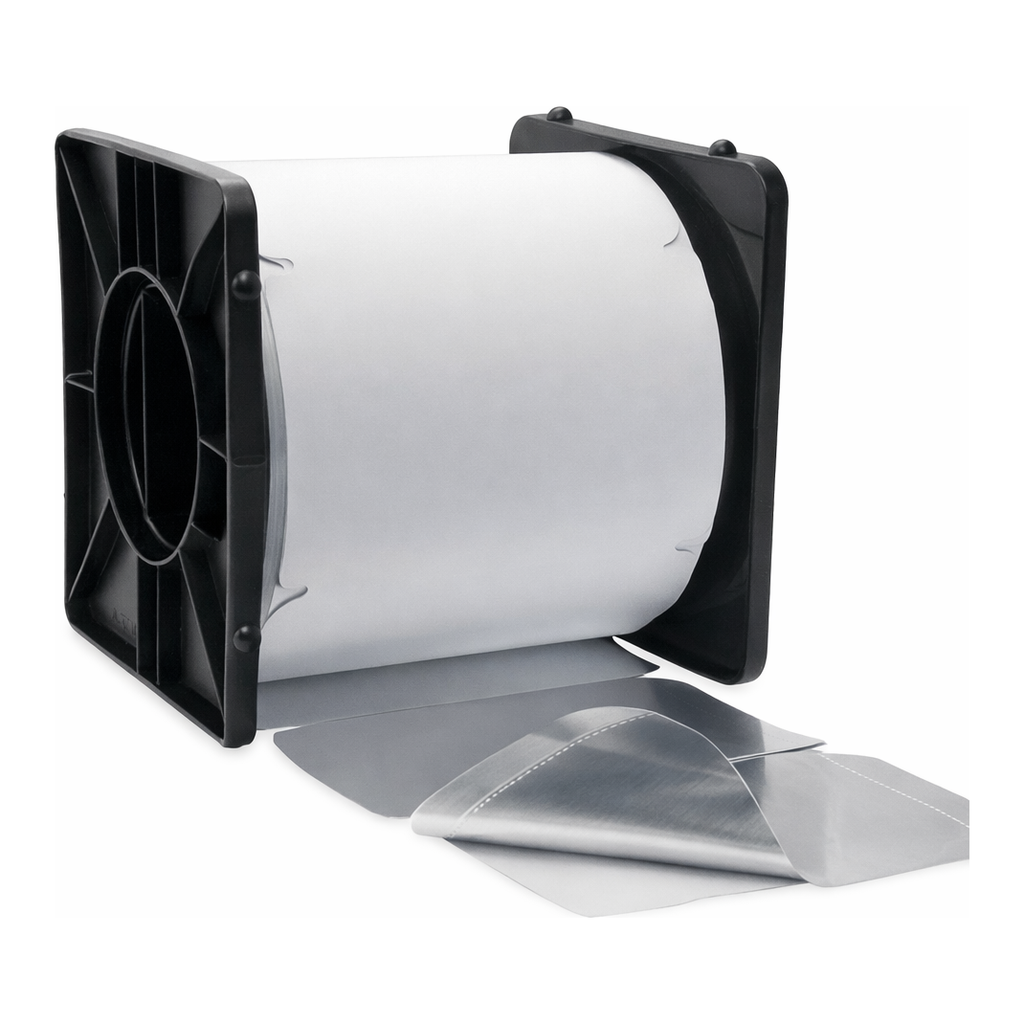 EXCEL SCIENTIFIC FoilSeal RollMate, Dispenser +1 Roll of FoilSeal Film, 500 Pre-Scored Sheets