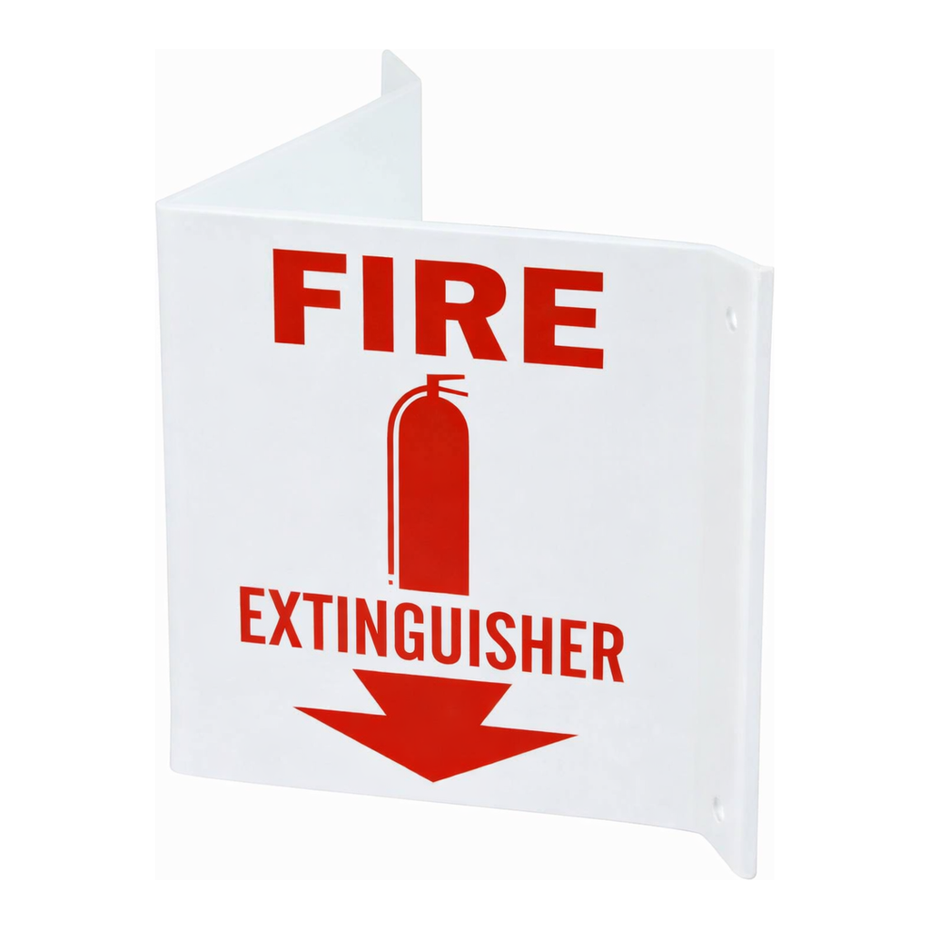 Brady Fire Extinguisher Sign