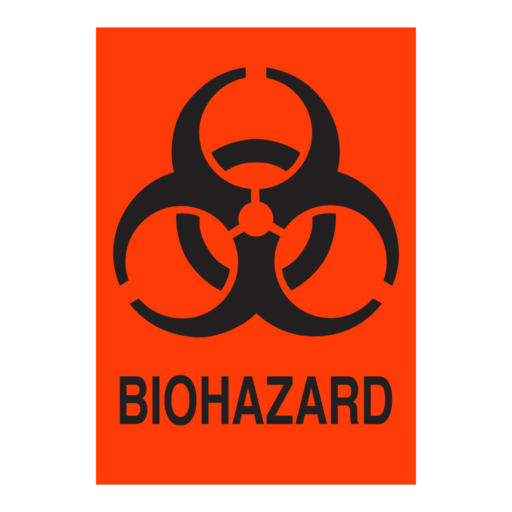 Brady Biohazard Labels