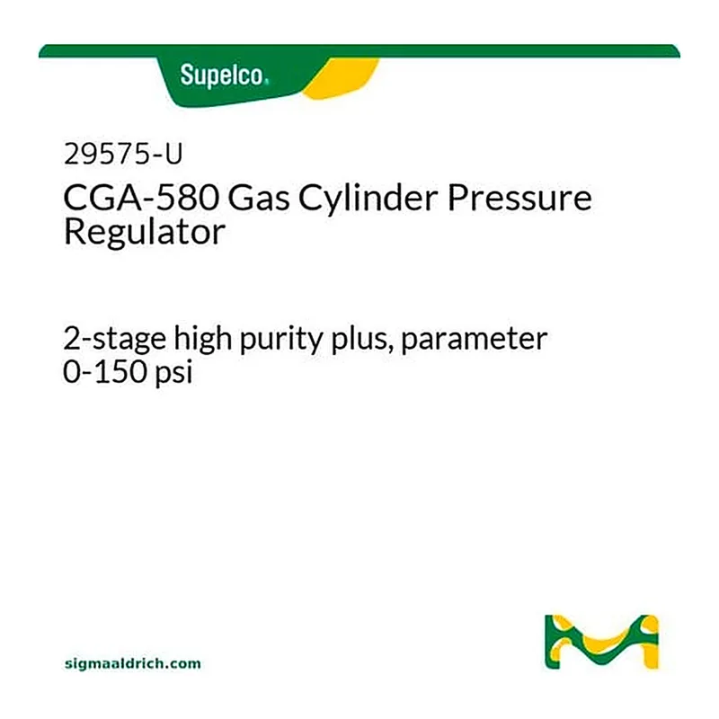 Merck CGA580 2-STAGE HP+ (0-150 PSI) REGULATOR
