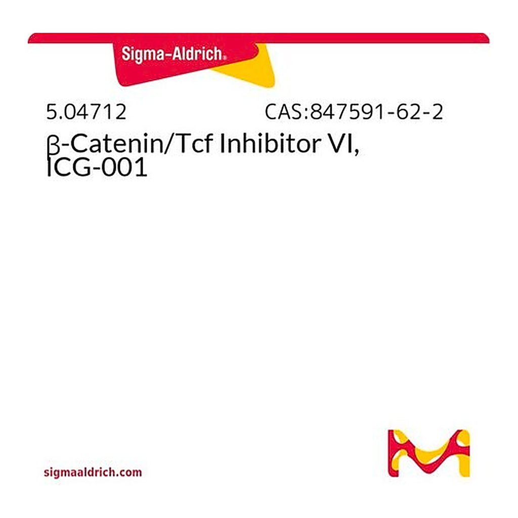 Merck β-Catenin/Tcf Inhibitor VI, 1PC X 10MG