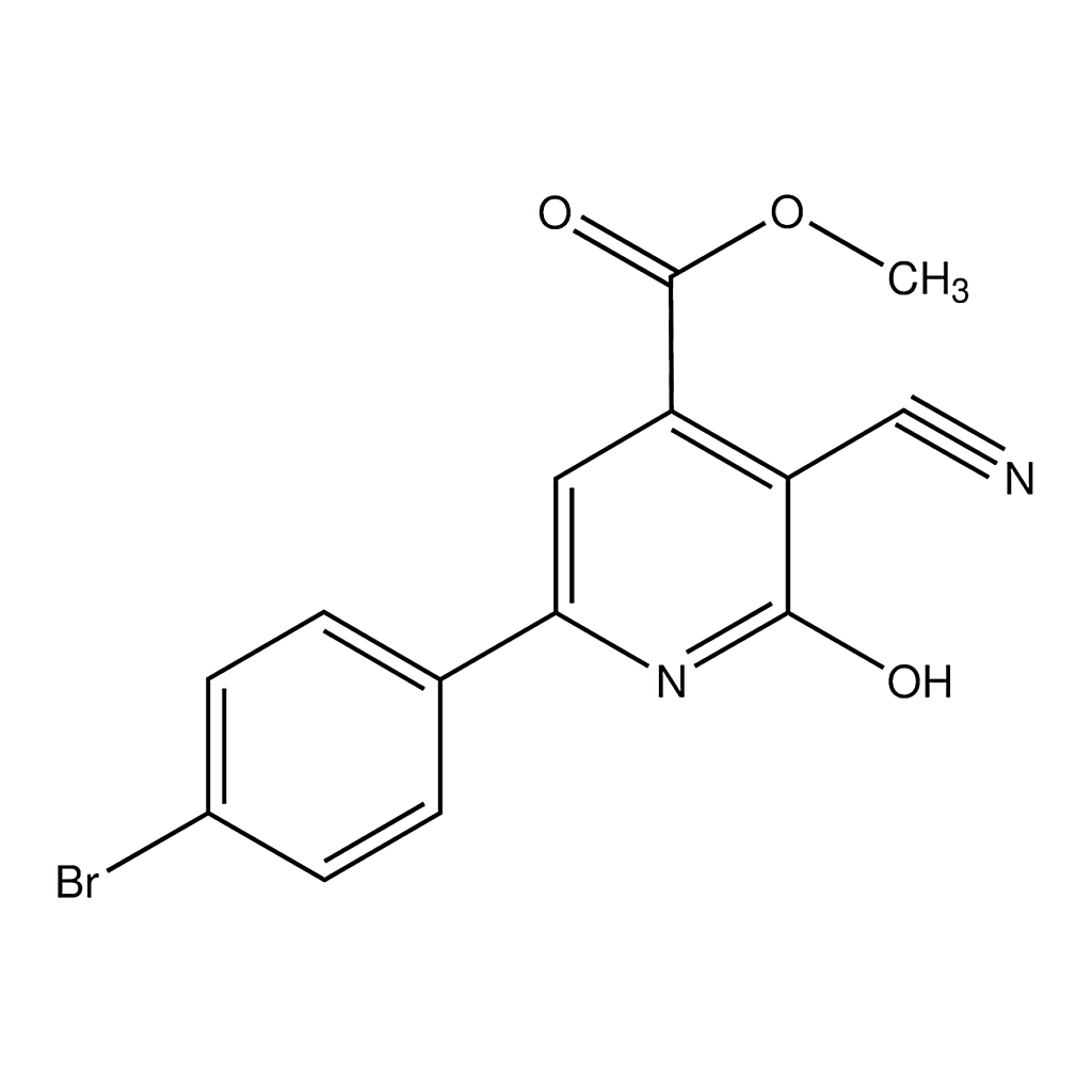 Merck Methyl 6-(4-bromophenyl)-3-cyano-2-hydroxypyridine-4-carboxylate