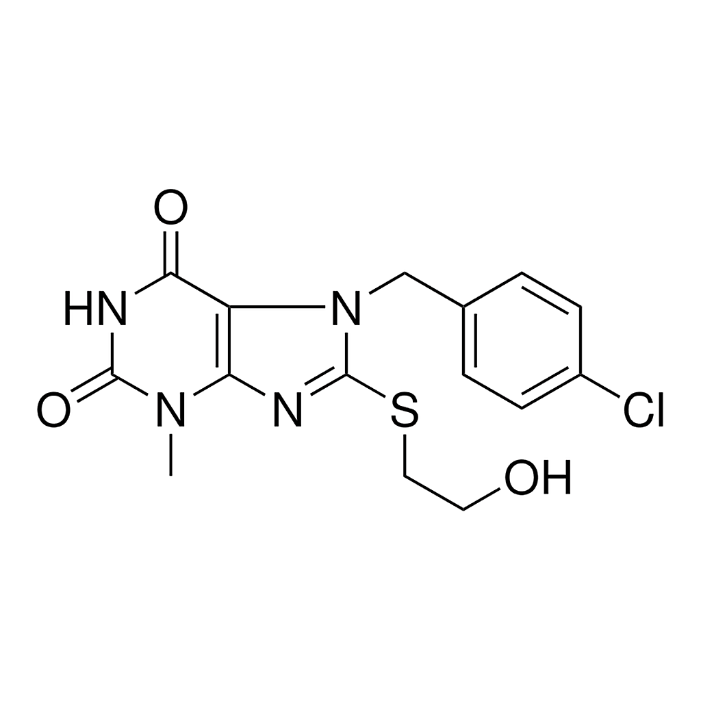 Merck 7-(4-CL-BENZYL)-8-(2-HO-ETHYLS - 25 MG&