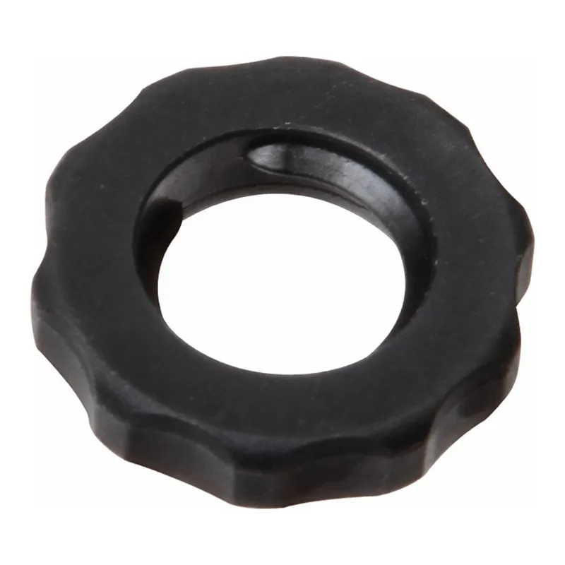 Masterflex Panel Mount Lock Nut, Black Nylon, Avantor®