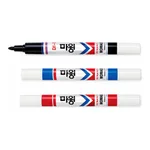 Daihan Science Monami Permanent Maker Pen, Oil-based, 2mm TipFor Glass/Metal/Paper/Plastic/Woo