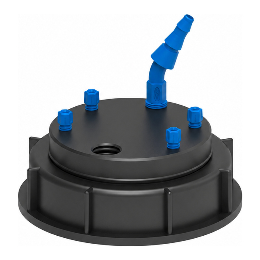 Safety Waste Cap S90, 4x fit. 1x tube el