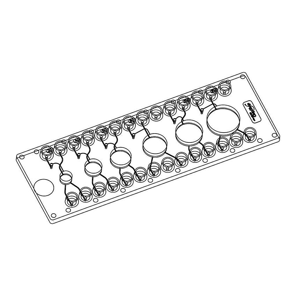 Merck Stir Bar Actuated Mixer Chip