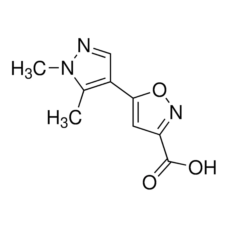 Merck 5-(1,5-dimethyl-1H-pyrazol-4-yl)-isoxazole-3-carboxylic acid