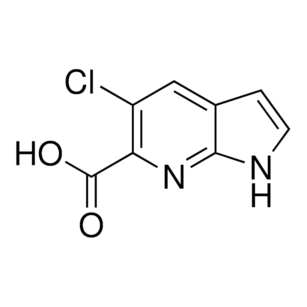 Merck 5-Chloro-1H-pyrrolo[2,3-b]pyridine-6-carboxylic acid