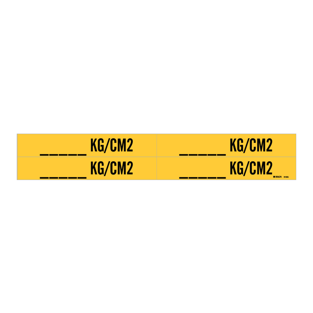 Brady Self-Adhesive Pipe Marker