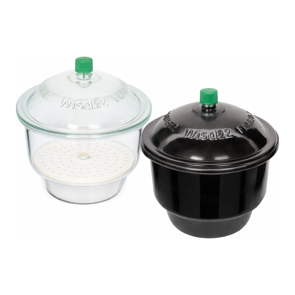 Daihan Science Wisd Functional Glass Desiccator Set for General-purpose and Vacuum-use, with Co