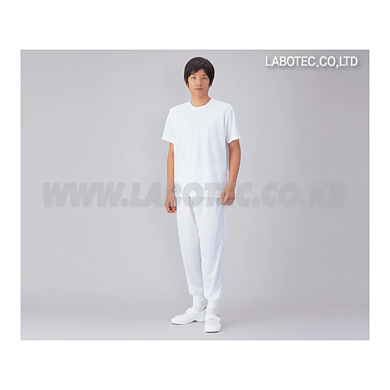 AS ONE Cleanroom Inner Wear(for Clean Garment·Short-Sleeve Shirt), 클린룸용 속옷(반소매셔츠)