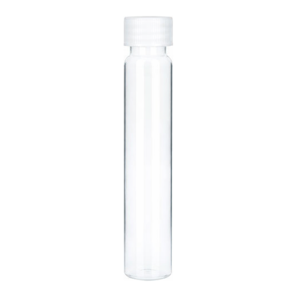 Restek 60ml Collection Vial, Pre-Cleaned Clear Glass for ASE System, 72pk, Replaces Dionex #04878