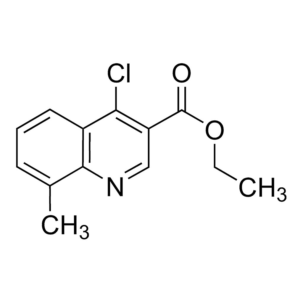 Merck 4-Chloro-8-methyl-quinoline-3-carboxylic acid ethyl ester