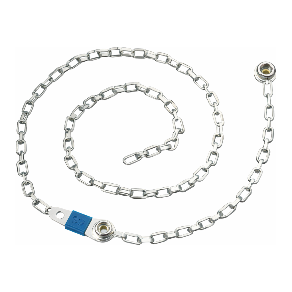 AS ONE Grounding Chain for Electrosatic Discharge Chair and Cart, 정전의자 및 대차용 접지체인