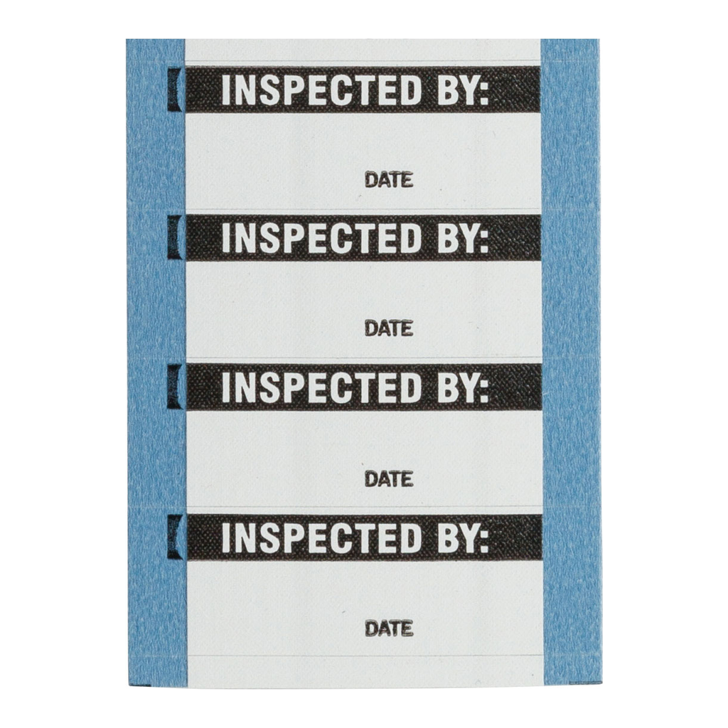 Brady Inspected By Write-On Labels