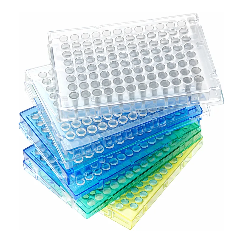 Thermo Fisher Scientific Armadillo PCR Plate, 96-well, yellow, semi-skirted, low profile, clear wells