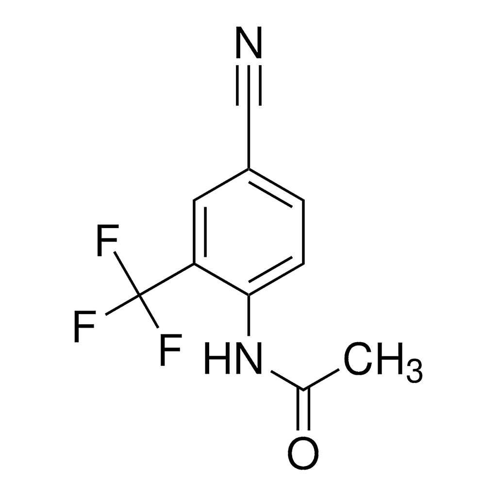 Merck 4-cyano-2-(trifluoromethyl)acetanilide