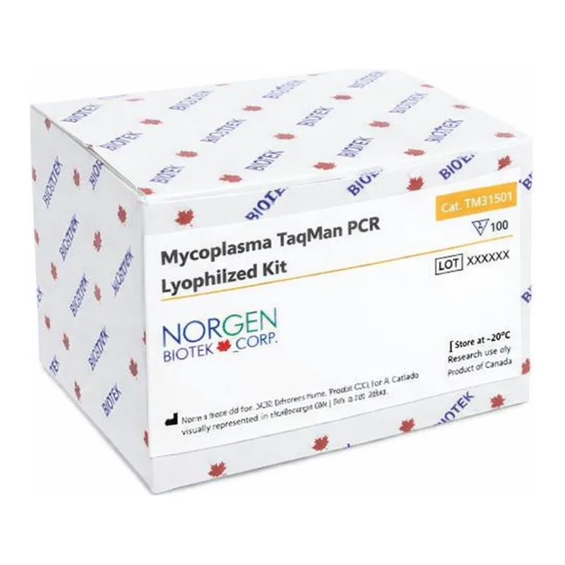 Norgen Mycoplasma TaqMan PCR Lyophilized Kit