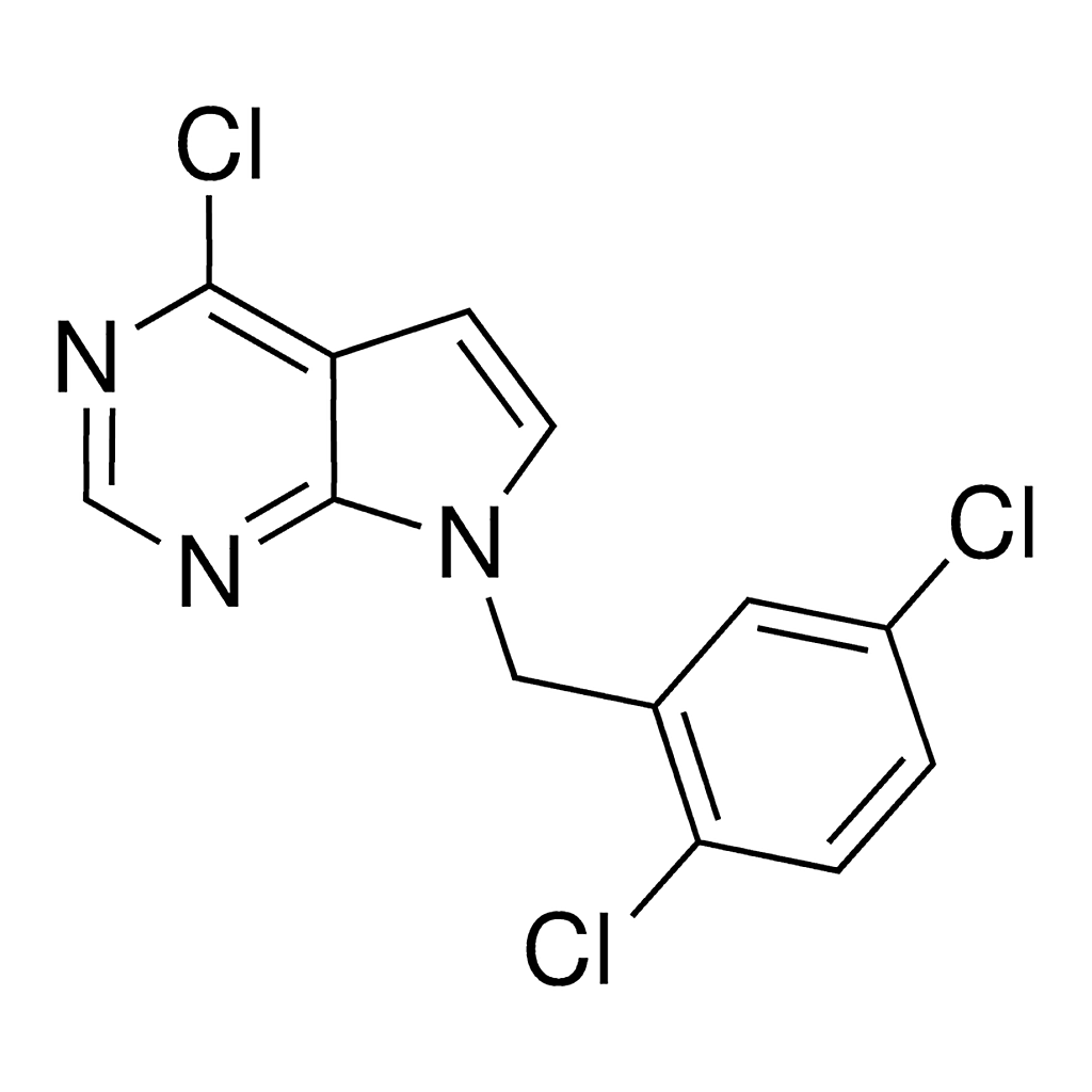 Merck 7-(2,5-Dichlorobenzyl)-4-chloro-7H-pyrrolo[2,3-d]pyrimidine