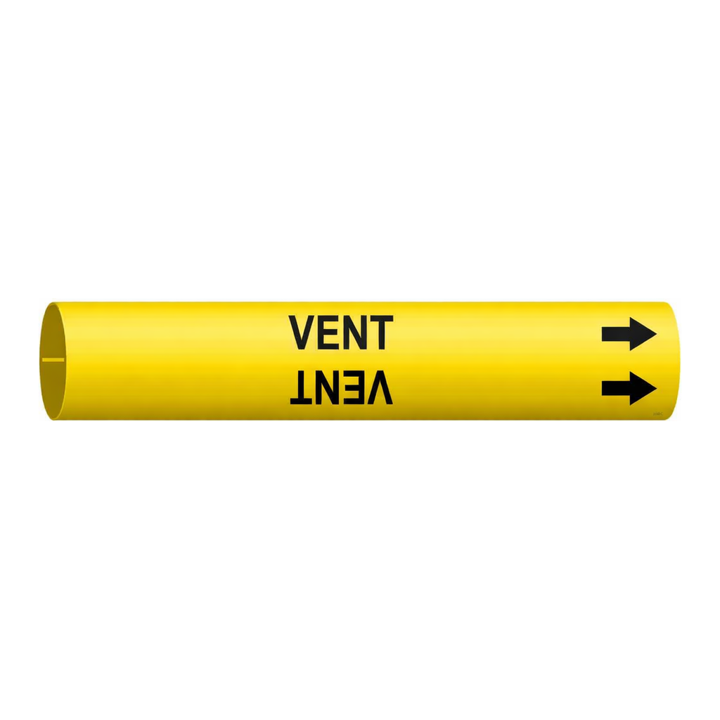 Brady VENT Snap-On Pipe Marker