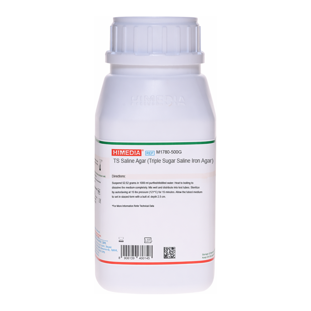 Himedia TS Saline Agar (Triple Sugar Saline Iron Agar)