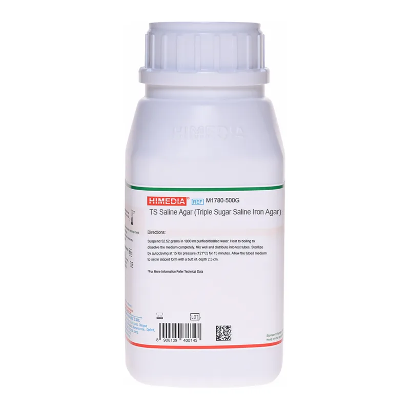 Himedia TS Saline Agar (Triple Sugar Saline Iron Agar)
