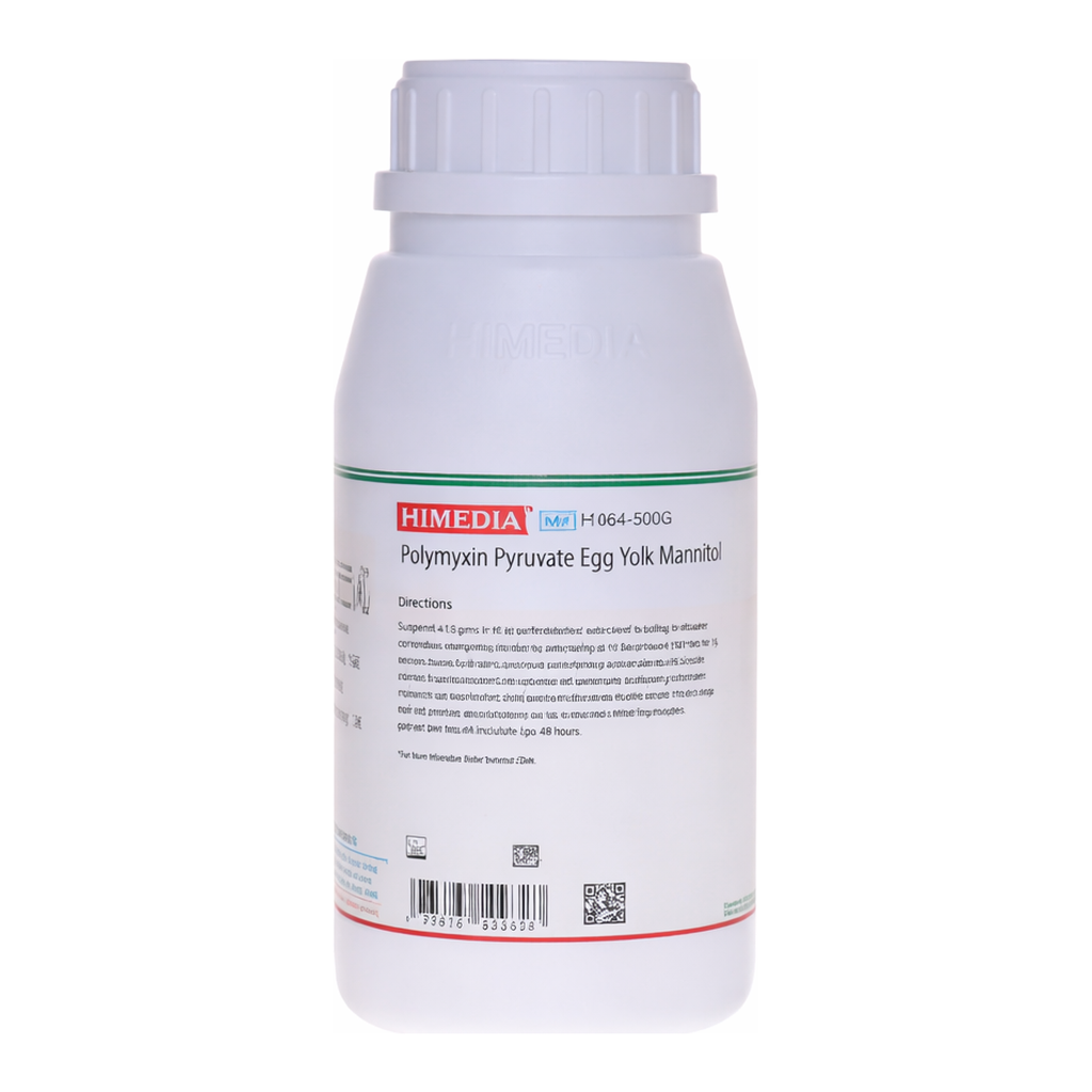 Himedia Polymyxin Pyruvate Egg Yolk Mannitol  Bromothymol Blue Agar Base (PEMBA)