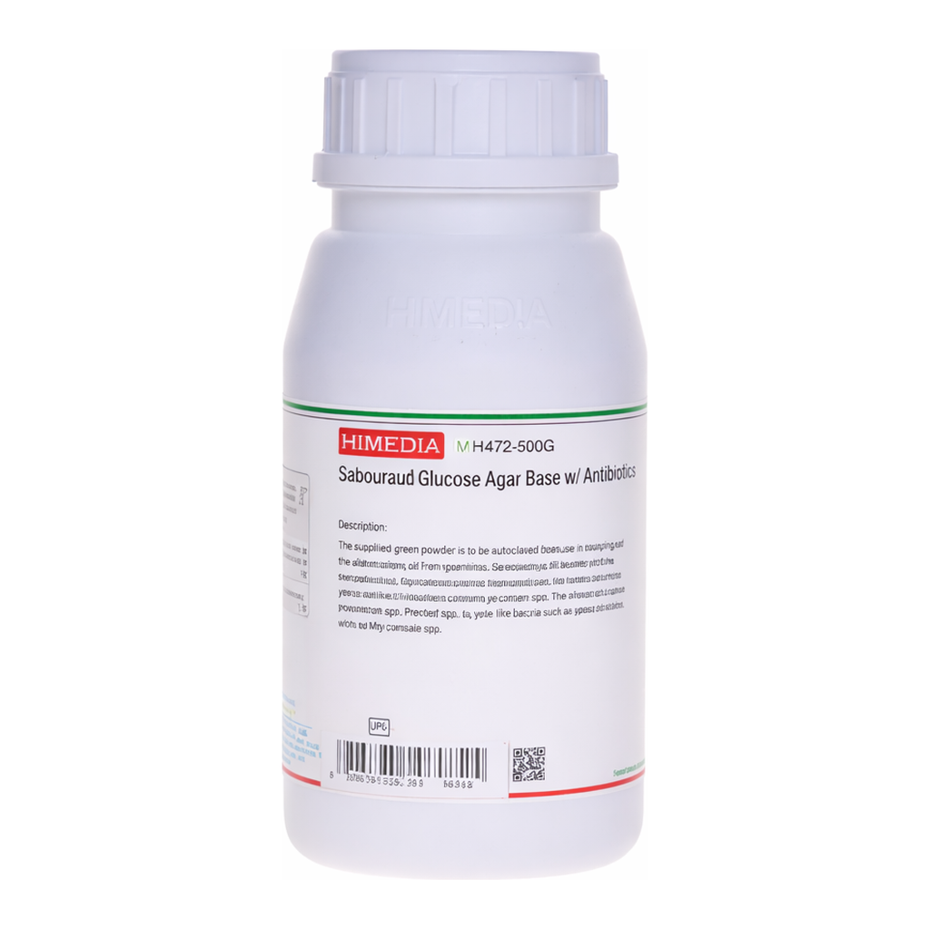 Himedia Sabouraud Glucose Agar w/ Antibiotics