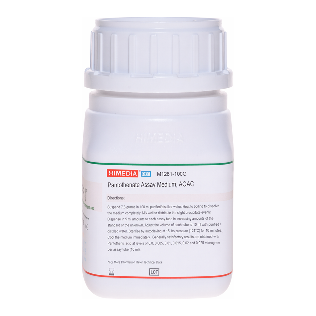 Himedia Pantothenate Assay Medium, AOAC