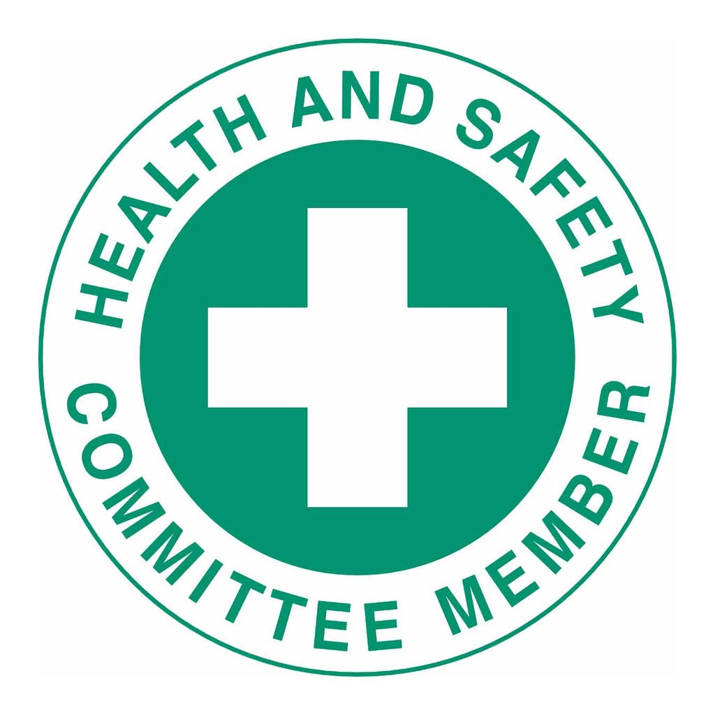 Brady HEALTH & SAFETY COMMITTEE MEMBER Hard Hat Labels