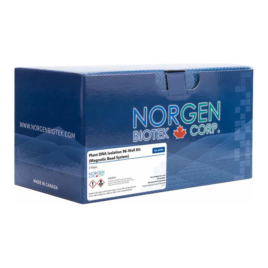 Norgen Plant DNA Isolation 96-Well Kit (Magnetic Bead System)