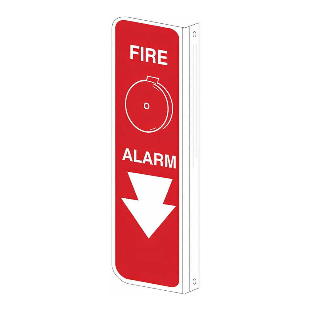 Brady Fire Alarm Sign