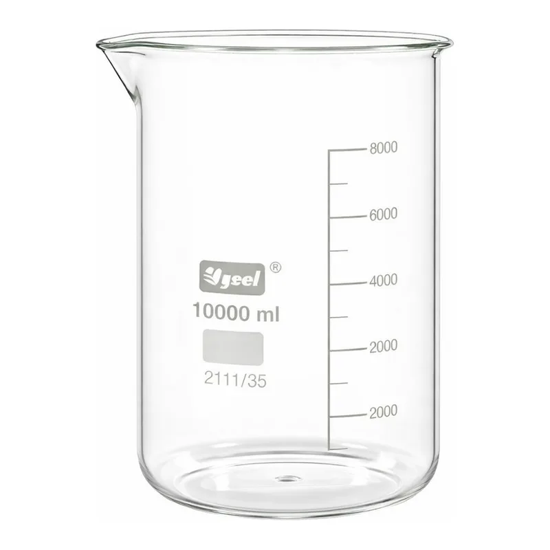 GOEL Beakers Griffin, Low Form, with Spout, Graduated