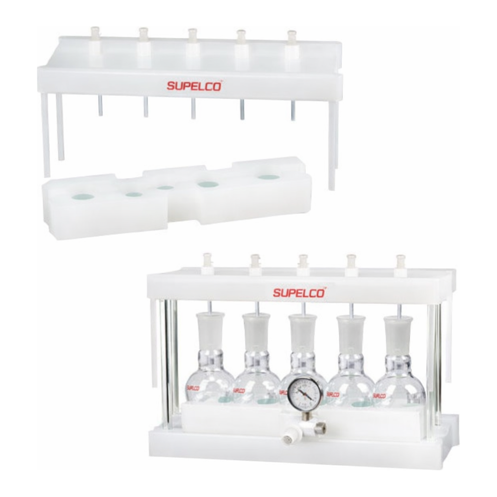 Merck VISIPREP-DL 5-PORT FLASK VACUUM MANIFOLD