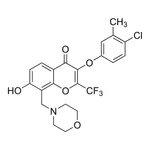 Merck 3-(4-Chloro-3-methylphenoxy)-7-hydroxy-8-(4-morpholinylmethyl)-2-(trifluoromethyl)-4H-chromen-4-one