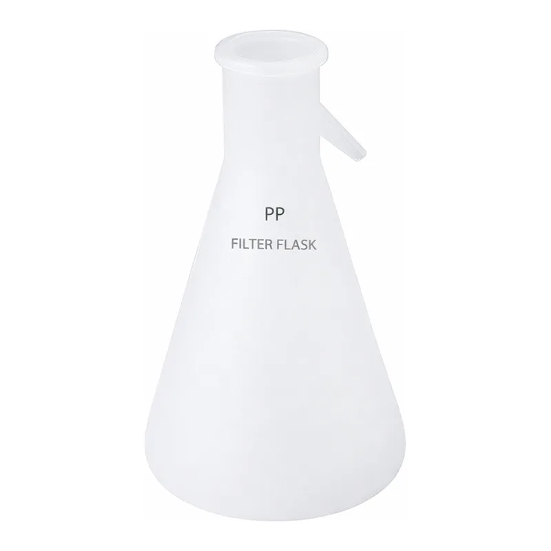 Daihan Science PP Filter Flask, with Side-arm, for id Φ7~9mm Flexible Hose, 500~1500㎖<br>Autocl