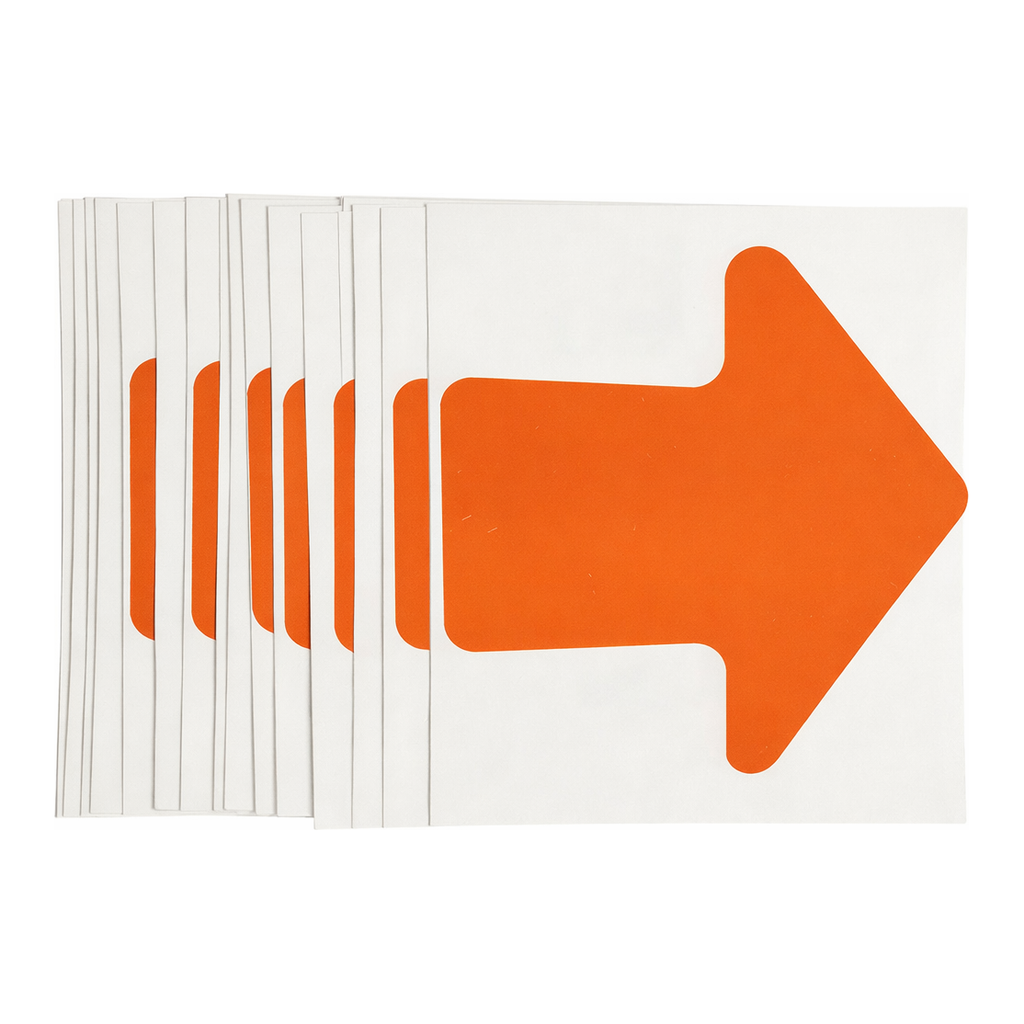 Brady Vinyl Floor Arrows