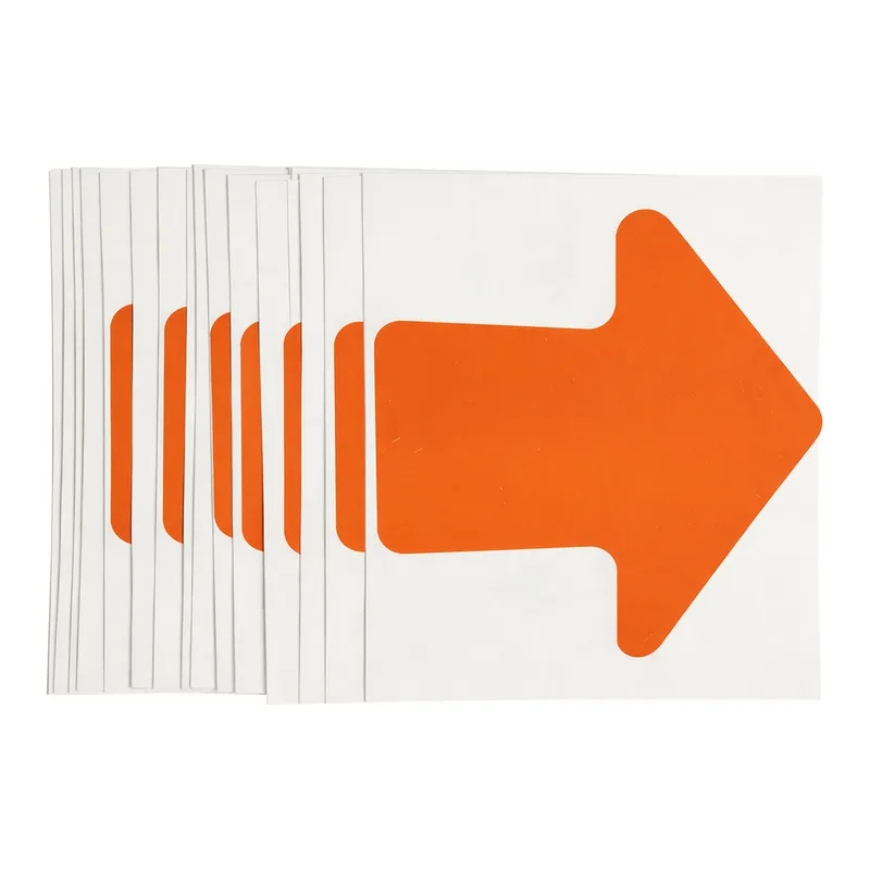 Brady Vinyl Floor Arrows