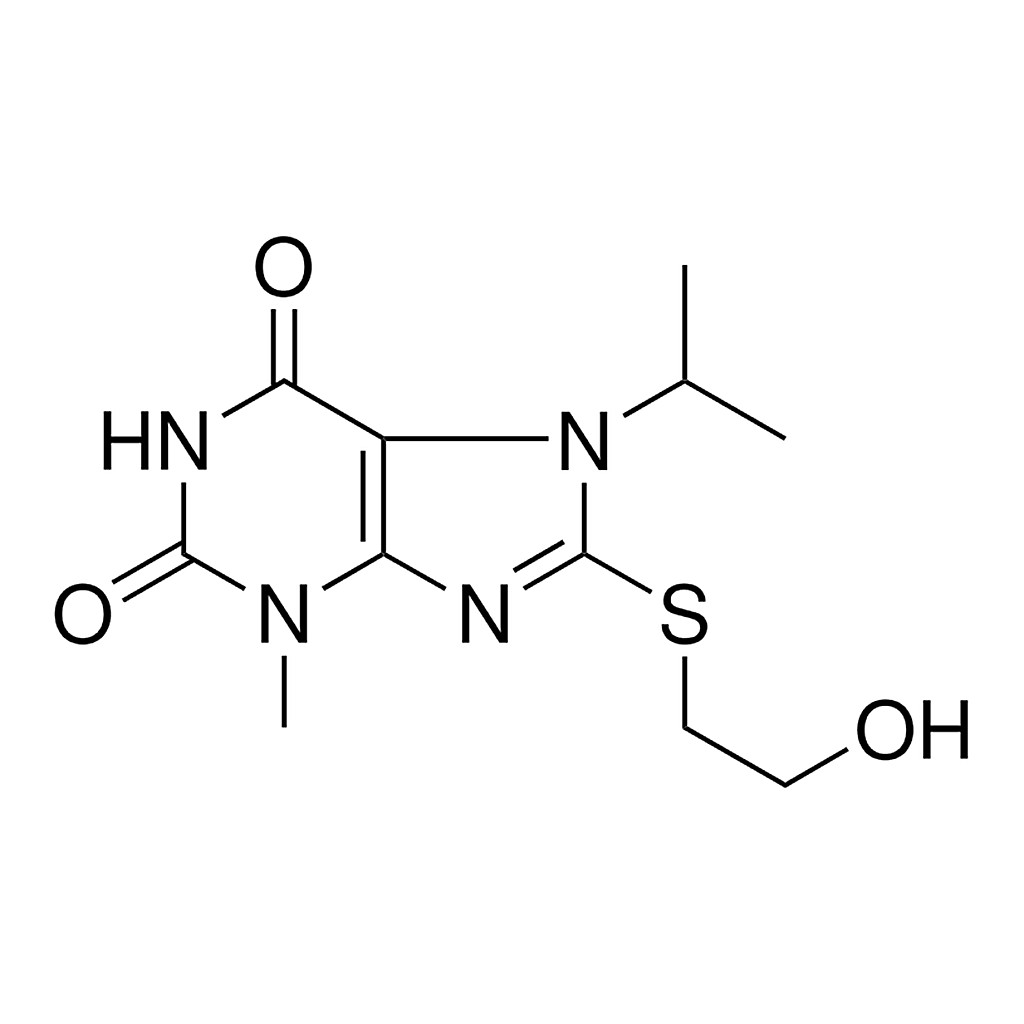 Merck 8-(2-HYDROXY-ETHYLSULFANYL)-7- - 50 MG&
