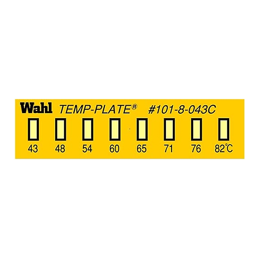 AS ONE Temp-Plate for Vacuum (Irreversibility Type) (101-8V Series), 진공용 템프플레이트(비가역성)