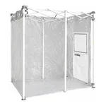 AS ONE 7-9175-11 Folding simple isolation booth OKKB-1N